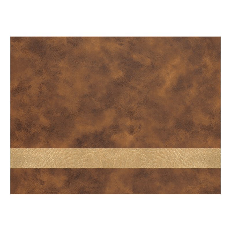 LLS110 - 12 x 24 Rustic/Gold Laserable Leatherette 1.2 mm