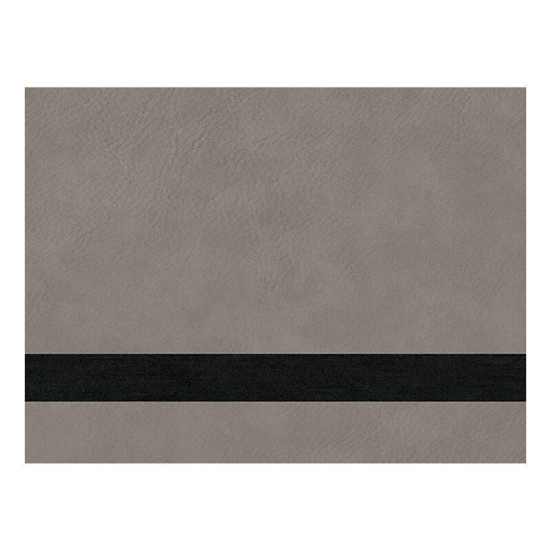 LLS105 - 12 x 24 Gray Laserable Leatherette 1.2 mm