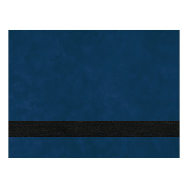 LLS106 - 12 x 24 Blue/Black Laserable Leatherette 1.2 mm