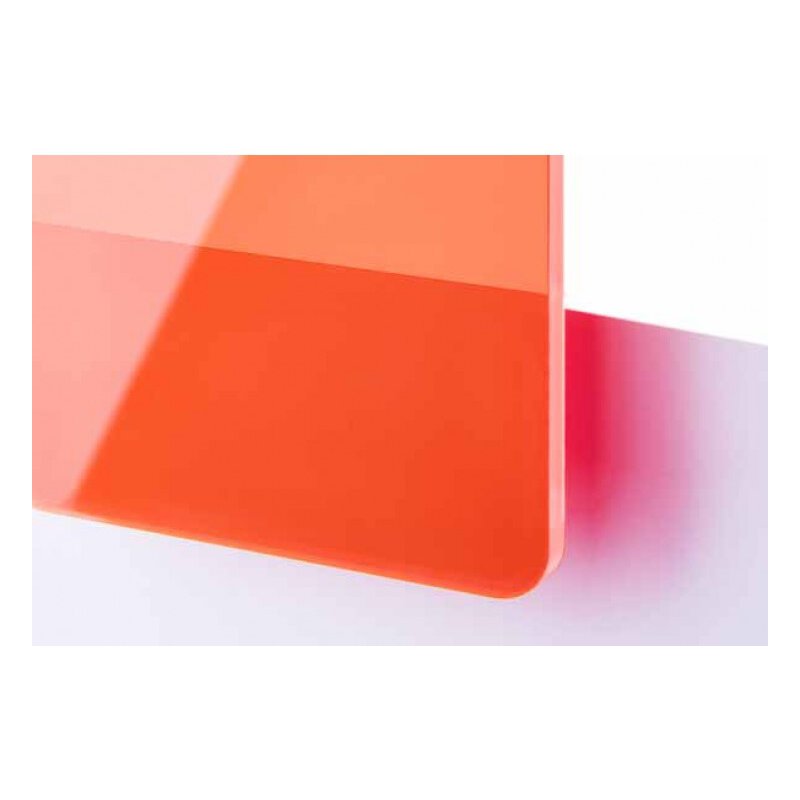 TroGlass Color Gloss Rot fluoreszierend 3mm