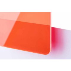 TroGlass Color Gloss Rot fluoreszierend 3mm