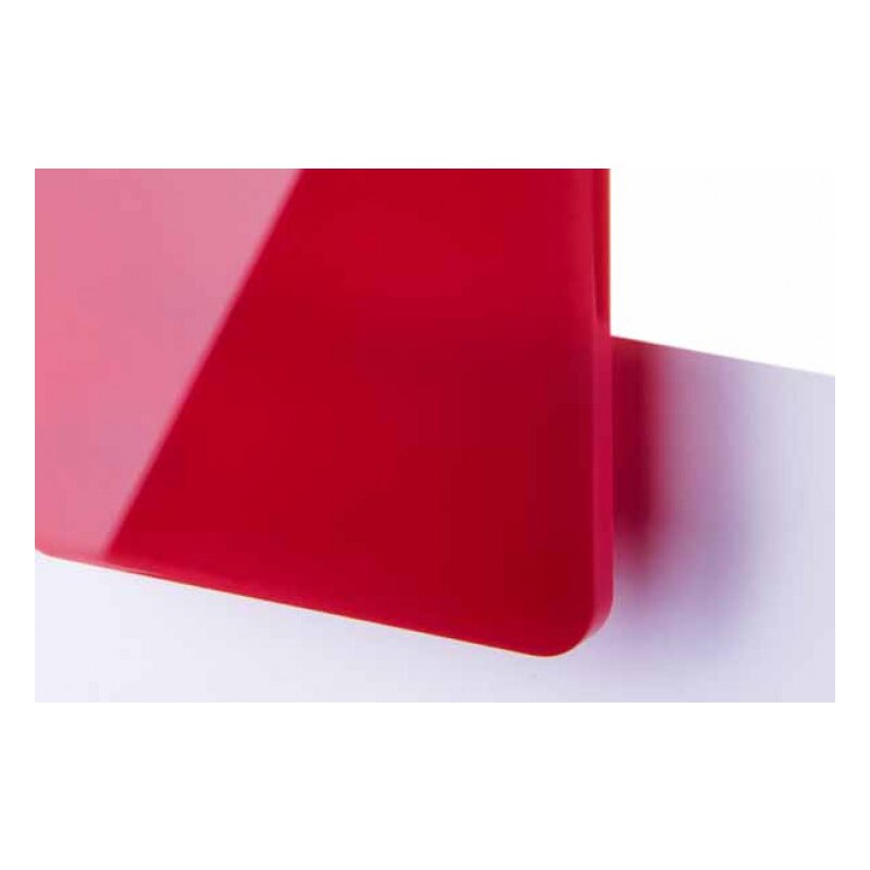 TroGlass Color Gloss Rot lichtdurchlässig 3mm