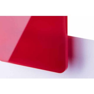 TroGlass Color Gloss Rot lichtdurchlässig 3mm