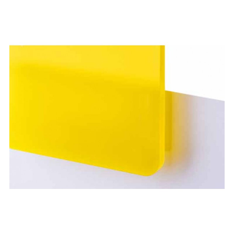 TroGlass Satins Gelb lichtdurchl. 3mm