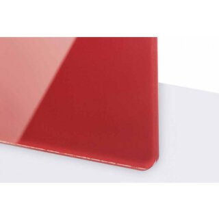 TroGlass Reverse glänzend/rot 3mm