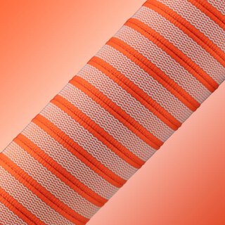 Softgrip Anti-Rutsch Gurtband orange-weiss