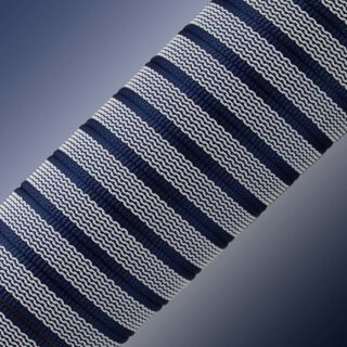 Softgrip Anti-Rutsch Gurtband atlantikblau-weiss 20 mm