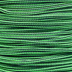 Paracord Typ 2 neon green black stripe