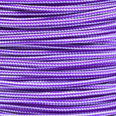 Paracord Typ 2 acid purple silver grey stripe