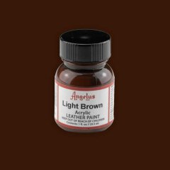 Angelus Acryl Lederfarbe - Light Brown (BR522)