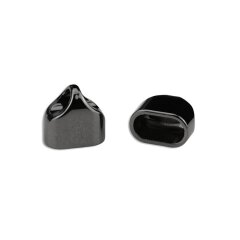 Doppelendkappe f&uuml;r Seile gun black