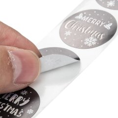 Sticker -Merry Christmas - 500 Stk.