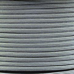 Paracord Typ 3 silver grey / olive darb stripe