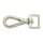 Schnappkarabiner m. geradem Wirbel 70 x 20 mm