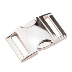 Steckschnalle champagner 25 mm
