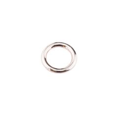 Stahl Rundring champagner &Oslash;15 mm