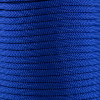 Premium - Hundeleineseil 8mm electric blue dark (Nylon)