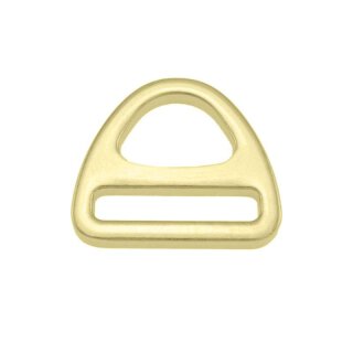 Dreieckiger D-Ring, Messing 25 mm