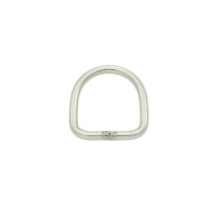 Edelstahl Halbrundring, D-Ring, Extrahoch