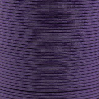 Paracord Typ 3 high reflektive royal purple stripe