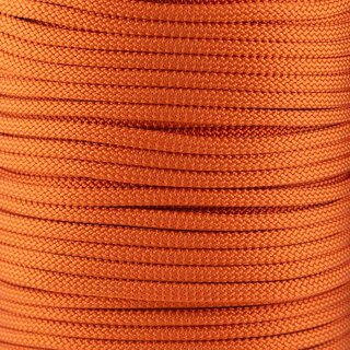 Premium - Hundeleineseil 6mm fox orange (Nylon)
