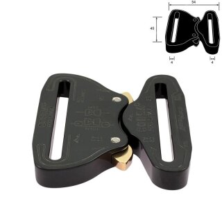 Aluminium-Schnalle COBRA® PRO STYLE 45 mm