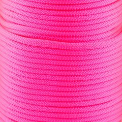 Premium - Hundeleineseil 6mm neon pink (Nylon)