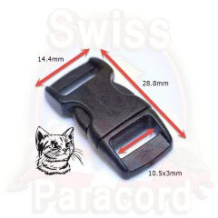 Kitty Clip Sicherheitsverschluss für Katzenhalsbänder 10 mm
