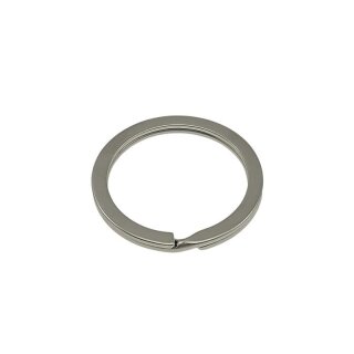 Budget Schlüsselring flach gun black 20 mm