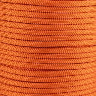 Premium - Hundeleineseil 8mm fox orange (Nylon)