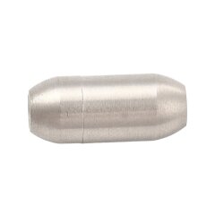 Magnetverschluss Edelstahl poliert 16 x 7.5 x 7  mm, Loch 3.2 mm