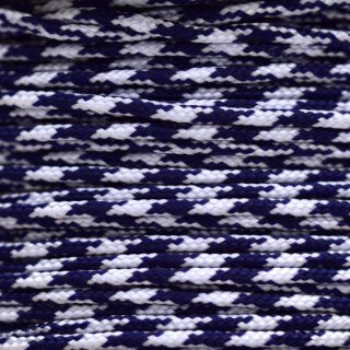 Paracord Typ 1 midnight blue & white