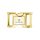 ZINC-MAX® hochglanz vermessingt 20 mm