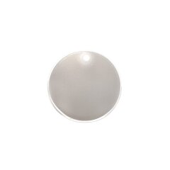 Edelstahlschild zur individuellen Gestaltung rund (20 mm) gl&auml;nzend doppelseitig