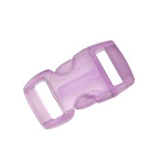 Abverkauf: Verschluss 3/8" 10mm halbtransparent lila