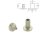 Premium Buchschrauben, klein, Edelstahl Füllhöhe 8 mm M