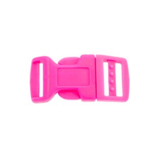 Farbiger Acetalverschluss Pink 17 mm