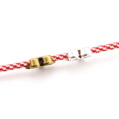 Aufschieber Bead Blume silbern