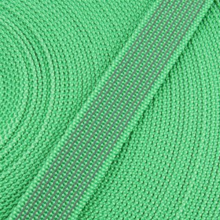 Antirutsch Gurtband grün 20 mm