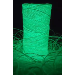 Linhasita Gewachstes Polyester Cord (PE-4), 1 mm, Farbe: LUX