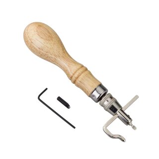 Pro Stitching Groover Set – Verstellbarer Rillenzieher für Leder
