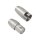 Magnetverschluss oval aus Edelstahl 304 – 19x6 mm, Loch 3 mm