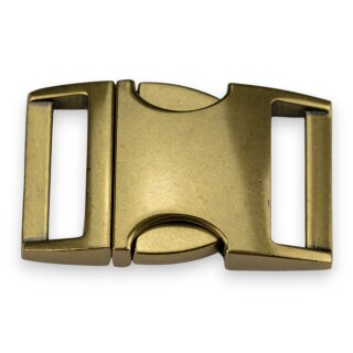 Steckschnalle imperial gold 25 mm