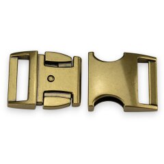 Steckschnalle imperial gold 25 mm