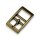 Doppelstegschnalle imperial gold 20 mm