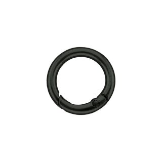 Klickring, Federring schwarz 16 mm