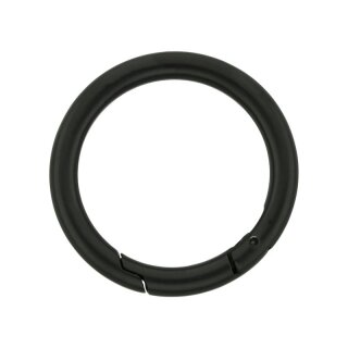 Klickring, Federring schwarz 32 mm