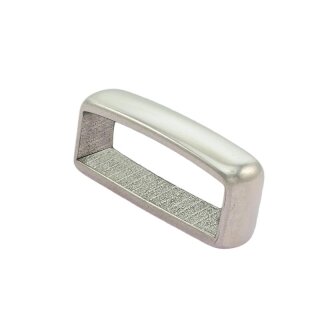 Edelstahl Gürtelschlaufe poliert 30 mm