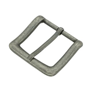 Gürtelschnallen 40 mm - Alt Silber