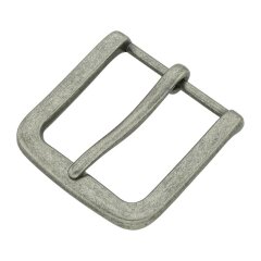 Gürtelschnallen 40 mm - Alt Silber